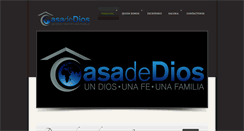 Desktop Screenshot of casadediosnc.org